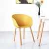 Hot Sale Comfort Modern Brand Dining Chairs PP Leisure Coffee Shop Living Room Chair