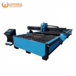 hot sale economic 2060 2040 carbon steel cnc plasma cutting machine with yaskawa servo motor