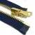 Hot Sale Garment Accessories Close End Rose Gold Metal Zipper
