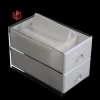 Hot Sale High Quality Exquisite High-end Wholesale Acrylic Custom Desktop Drawer Type Tissue Box Sundries Box