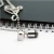 Import Hot sale in foreign trade can be unscrewed pill Cross Pendant couple capsule Pendant Stainless Steel Necklace ex113 from China