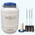 Import hot sale large neck diameter cryogenic 15l liquid nitrogen tank dewar 15 liter cryocan with lock cover less evaporation from China