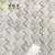 Import Hot sale marble mosaic 3 d carrara white marble honed tile from China