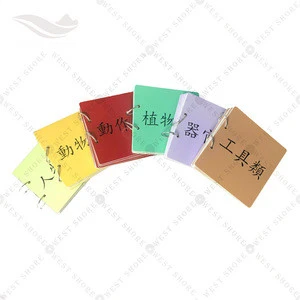 Hot Sale Montessori Language Learning Wooden Kids Educational Cheap Subscript Chinese Characters Toys