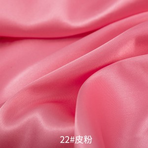 Hot Sale Stock Polyester Satin Fabric 75GSM for Dress SA0035-8