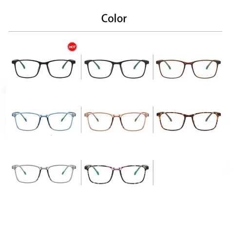 Hot sale wholesale TR90 eyeglasses frames ladies optical glasses square Eyeglasses Frames
