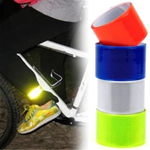 Hot sales 1pcs Portable MTB Road Bicycle Reflective tapes Bike Cycling Refiective Safety Pant Band Leg Strap Accessories