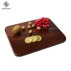 Hot sales kitchen walnut cutting board ,dark walnut wood chopping block