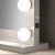 Hot Sell 14 Bulbs Big Hollywood Style Lighted Vanity Mirror With LCD Screen Dimmer Function
