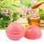 hot selling 6 colors moisturizing fresh fruits flavor cute round ball shape Lip Balm for private label
