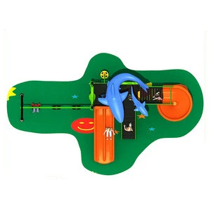 Hot selling customized ageing resistance safe playground equipment outdoor with slide