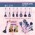 Hot Selling Health And Environmental Protection Kitchenware Tools Cooking Utensils Set 7 Pcs Nylon And Stainless Steel Material