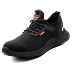 hot selling men work steel toe elegant anti slip safety shoe for mountain and biking