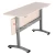 Import Hot Selling Training Center Flip Top Folding Table Training Table Folding Training Conference Table of Meeting Desk from China