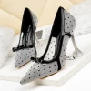 Hot selling wholesale fashion sexy thin stiletto heels pointed toe high heel shoes