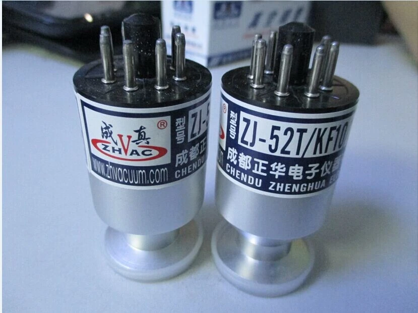 Hot selling ZJ-52T KF10/16 resistance vacuum gauge price for vacuum coating machine/ ZJ-52T metal vacuum tube