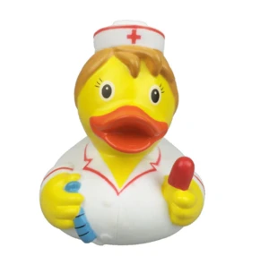 Hot wholesale promotional plastic duck toy christmas color baby bath duck