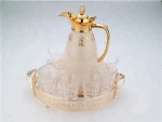 Hotel Supplier 304 Noble Coffee&Tea Set Custom Promotion Coffee Pour Over Drip Pot