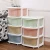Import Household Kindergarten Multi Layer 4 Layer Plastic Drawer Storage Container  Kids Children Toy Clothes Cabinet Rack Organizer from China