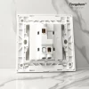 Household switch socket electrical switch power socket British type 1 gangs switches