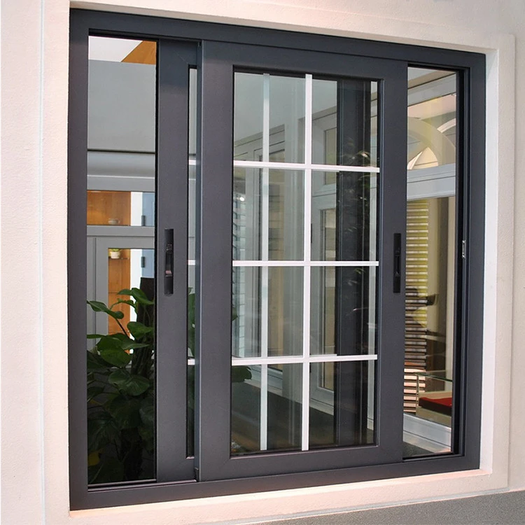 HS-ASW20 customized home living room kitchen window tempered glass aluminium alloy bathroom sliding windows designs