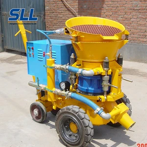 HSP Series Wet and Dry Mixer Mortar Concrete Cement Shotcreting Spray Plastering Machine For Sale
