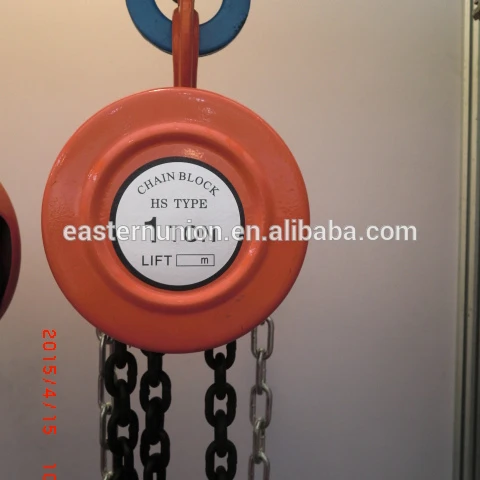 HSZ manual chain pulley block HSZ round type chain hoist