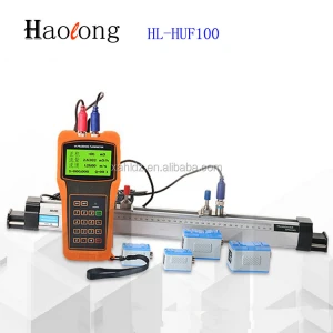 HUF100 Handheld Ultrasonic Flowmeter High Precision Portable Ultrasonic Flow meter