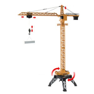 HUINA 1585 1:14 2.4G 12CH metal radio control rc tower crane for sale