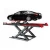 hydraulic electric scissor car lift for wheel alignment with little jack