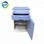 IN-505  High Quality ABS Plastic Medical Hospital Bedside Cabinet / Table / Lockers