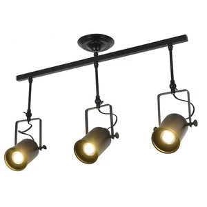 Industrial Led Spot Lamps Black Ceiling Light Vintage Retros style for indoor lighting