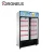 Import Industrial Price Supermarket Coco Cola Cold Drink Portable Glass Door Truck Air Cooling Display Transparent Freezer Refrigerator from China