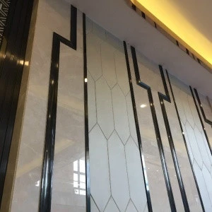 Interior Decorative Design Metal Wall Strip Stainless Steel Tile Trim