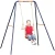 Import Intop cheap price plastic patio plastic outdoor swing seat set for kids from China