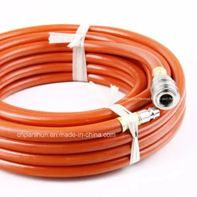ISO 2398 8mm ID Rubber Air Hose with Quick Release Euro Fittings