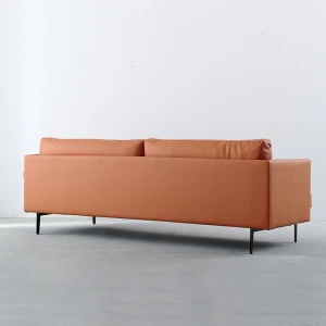 Italian Classic Modern Genuine Leather Sofa With Latex Filling 1002