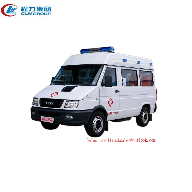 IVECO SUV 4x4 ICU-Type Army-green Ambulance Vehicle Military Ambulance High Quality