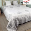 Jacquard bedding set cotton quilt batting endredones poly cotton  bedspread