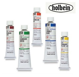 Japanese oil colors for sunflower oil painting made from organic pigments