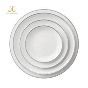 JC Dinnerware ceramic modern japanese porcelain tableware for 5 star hotel