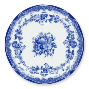 Jinying Porcelain charger plates set bone china blue and white dinner plates for wedding