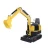 Import JUYOU best throttle control cable new mini excavator cheap with towable backhoe from China