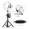 Keyson 10 inch Photographic Selfie Led Ring Light With Bluetooth Control For Live Stream tiktok Video