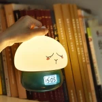 Kids Alarm Clock Children Bunny Baby Night Light & Wake-up Alarm Clock For Bedroom