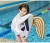 Import Kids Angel Design Plastic PVC Inflatable Swimming Ring from China