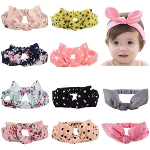 Kids Baby Girls Flower Hair Accessories Soft Elastic Headband