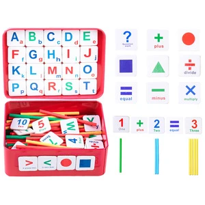 Kids Baby Math Toys Arithmetic Counting Stick Magnetic Mathematics Teaching Aid Count Toys Children Puzzle Educational Toys Gift