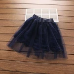 Kids Dancing Princess Lace TuTu Dresses White Pleated Skirt Girls