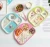 Import Kids Dinner Ware Set- Bamboo fiber Bowl,Toddler Plate,Cup,Fork &amp; Spoon, BPA Free,FDA&amp;LFGB Food Safety Approval from China